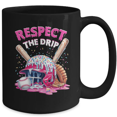 Cool Sport Baseball Bat Drip With Sprinkles Drip Women Mug | siriusteestore