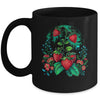 Cool Strawberry Plants By Night For Strawberries Lovers Mug | siriusteestore