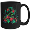 Cool Strawberry Plants By Night For Strawberries Lovers Mug | siriusteestore