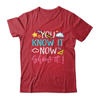 Cool Teacher Testing For Men Women Test Day Math Science Shirt & Hoodie | siriusteestore