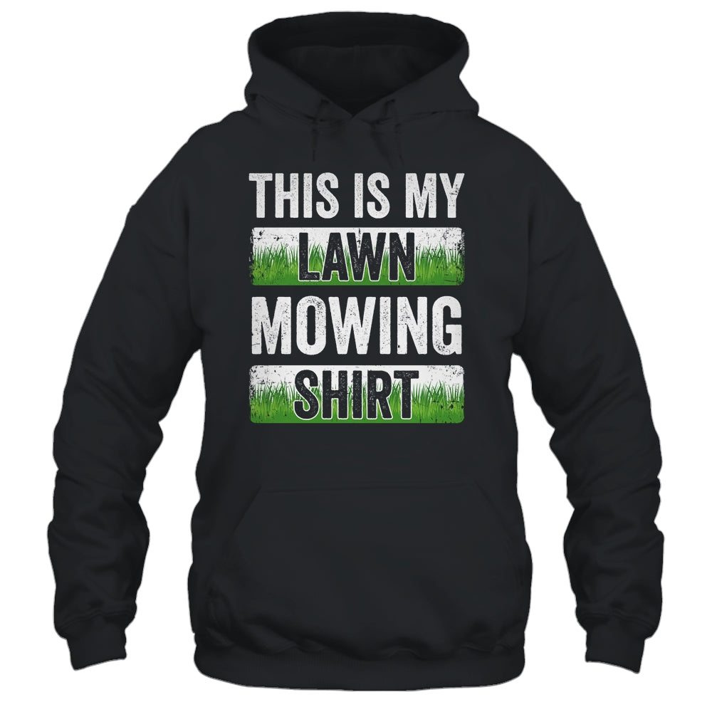 Cool This Is My Lawn Mowing Lawn Mower Men Women Gardener Shirt & Tank Top | siriusteestore