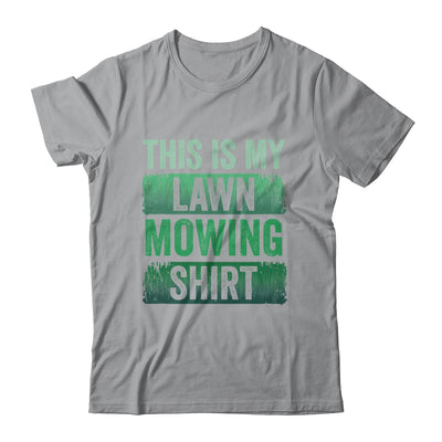Cool This Is My Lawn Mowing Lawn Mower Men Women Gardening Shirt & Tank Top | siriusteestore
