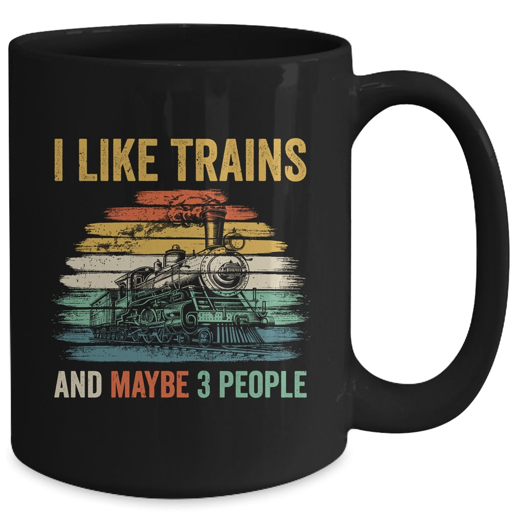 Cool Train Art For Men Women Train Collector Railroad Worker Mug | siriusteestore