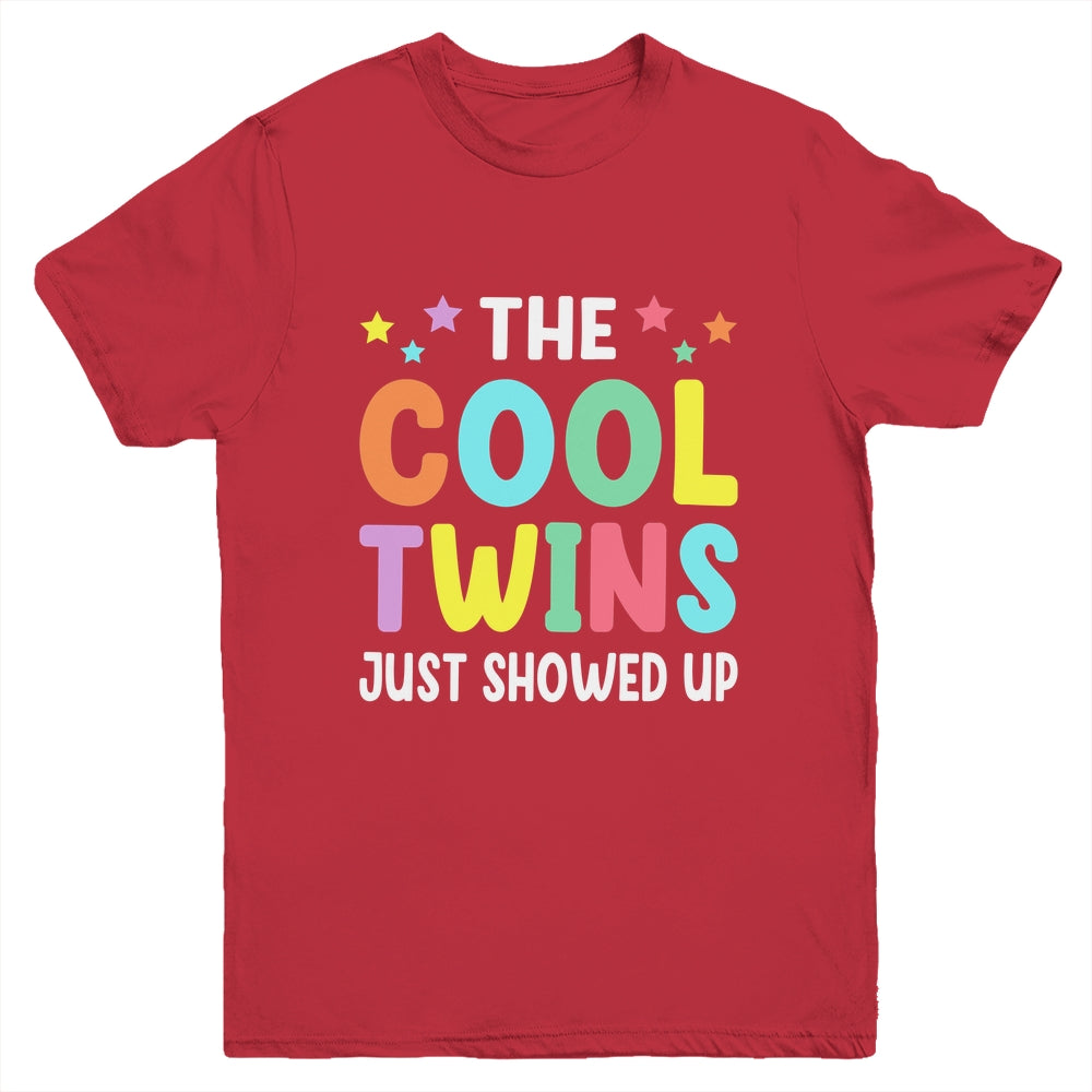 Cool Twins Just Showed Up Twin Day Spirit Week Matching Youth Shirt | siriusteestore