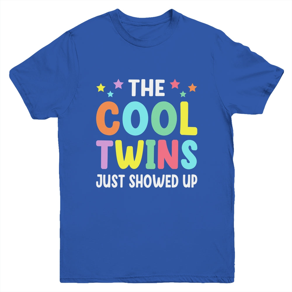 Cool Twins Just Showed Up Twin Day Spirit Week Matching Youth Shirt | siriusteestore