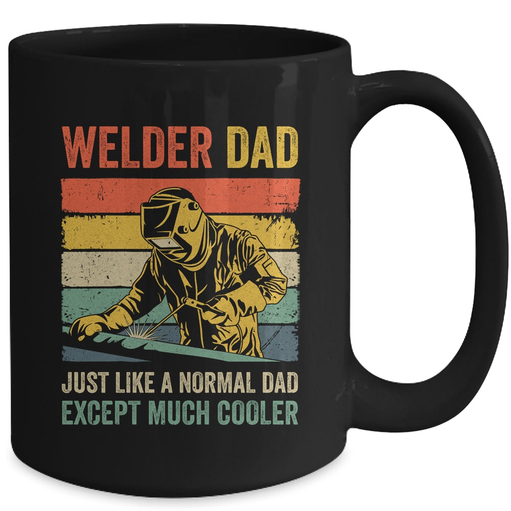 Cool Welding For Men Dad Ironworker Welder Pipefitter Worker Mug | siriusteestore