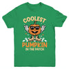 Coolest Pumpkin In The Patch Halloween Boys Girls Vintage Youth Shirt | siriusteestore