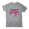 Coquette Bow Floral Nurse Life Stethoscope Nursing School Shirt & Tank Top | siriusteestore
