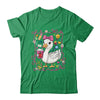 Coquette Bow Goose Teacher Preppy Floral Back To School Shirt & Hoodie | siriusteestore