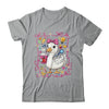 Coquette Bow Goose Teacher Preppy Floral Back To School Shirt & Hoodie | siriusteestore