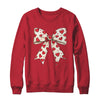 Coquette Bow Heart Valentine Bow Design Women Girls Shirt & Sweatshirt | siriusteestore