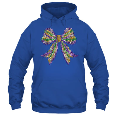 Coquette Bow Mardi Gras Festival Carnival Beads Girls Women Shirt & Tank Top | siriusteestore