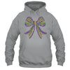 Coquette Bow Mardi Gras Festival Carnival Beads Girls Women Shirt & Tank Top | siriusteestore