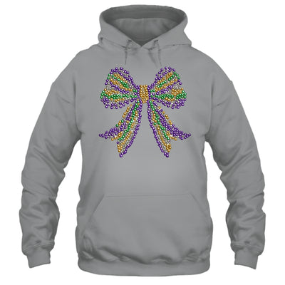 Coquette Bow Mardi Gras Festival Carnival Beads Girls Women Shirt & Tank Top | siriusteestore