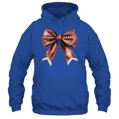 Coquette Bow Pumpkin American Football Thanksgiving Autumn Shirt & Tank Top | siriusteestore