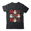 Coquette Bow Santa Claus Merry Christmas Women Girls Xmas Shirt & Sweatshirt | siriusteestore