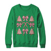 Coquette Bow Tree Cake Candy Cane Merry Christmas Girls Kids Shirt & Sweatshirt | siriusteestore