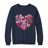 Coquette Bow Valentine Heart Love Valentines Day Girl Shirt & Sweatshirt | siriusteestore