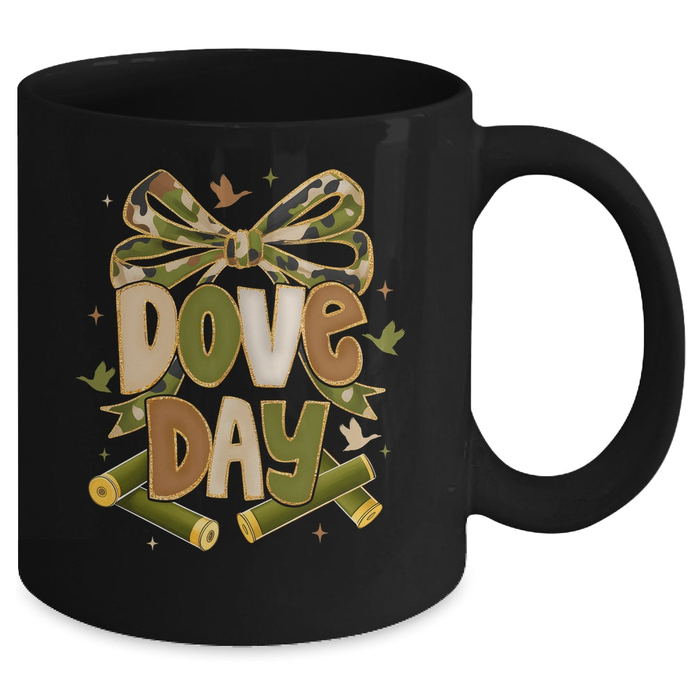 Coquette Dove Day Preppy Camo Bow Hunting Season Hunter Mug | siriusteestore