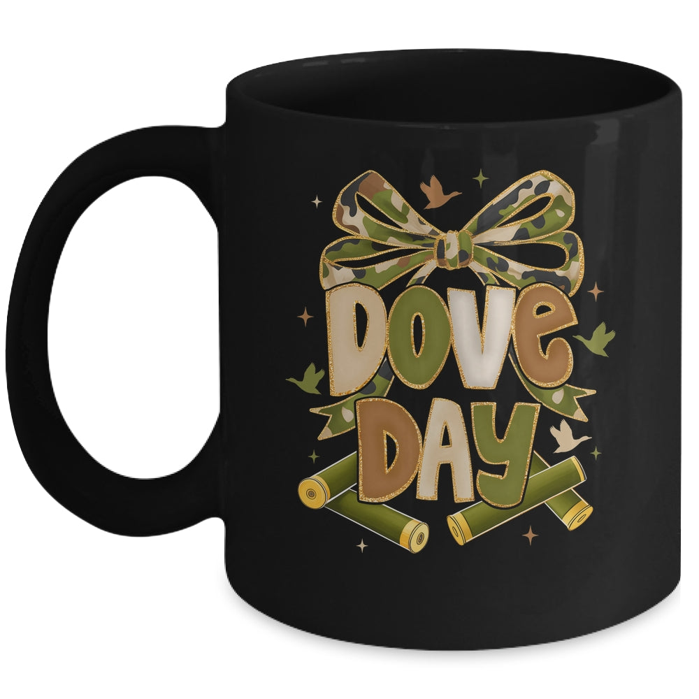 Coquette Dove Day Preppy Camo Bow Hunting Season Hunter Mug | siriusteestore