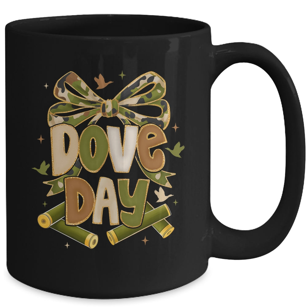 Coquette Dove Day Preppy Camo Bow Hunting Season Hunter Mug | siriusteestore