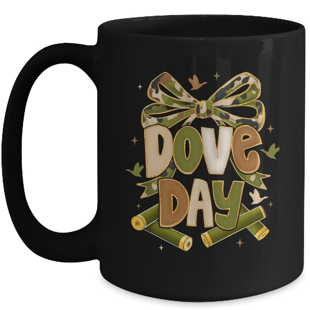 Coquette Dove Day Preppy Camo Bow Hunting Season Hunter Mug | siriusteestore