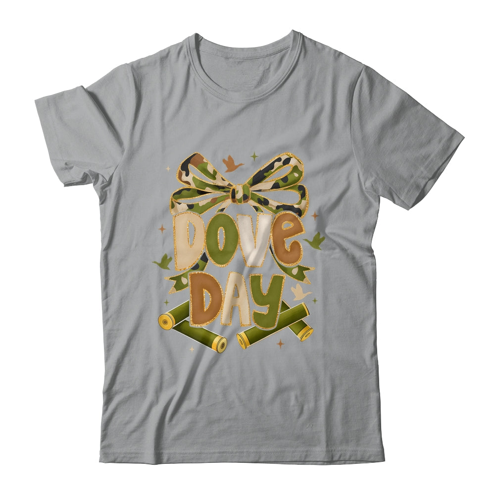 Coquette Dove Day Preppy Camo Bow Hunting Season Hunter Shirt & Tank Top | siriusteestore