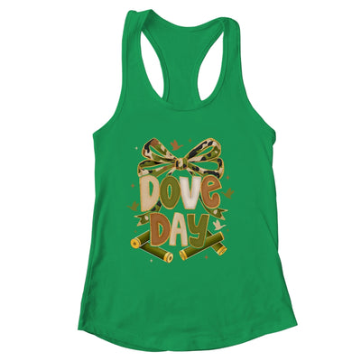 Coquette Dove Day Preppy Camo Bow Hunting Season Hunter Shirt & Tank Top | siriusteestore