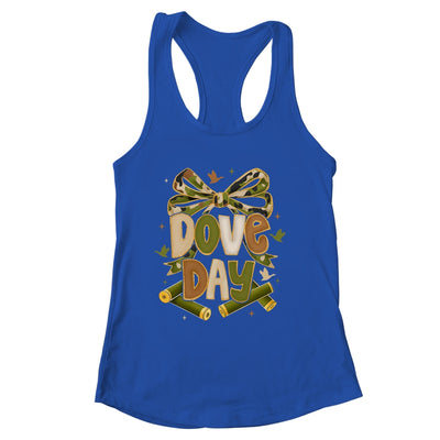 Coquette Dove Day Preppy Camo Bow Hunting Season Hunter Shirt & Tank Top | siriusteestore