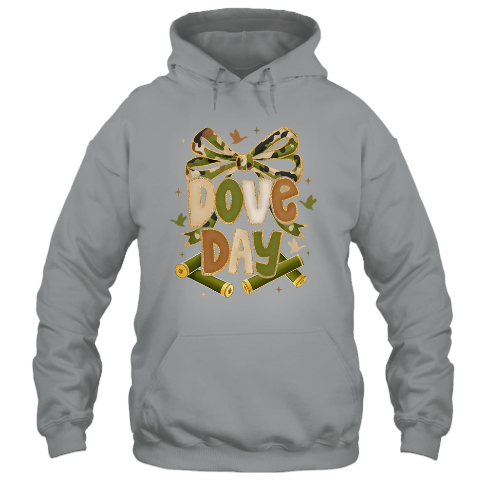 Coquette Dove Day Preppy Camo Bow Hunting Season Hunter Shirt & Tank Top | siriusteestore