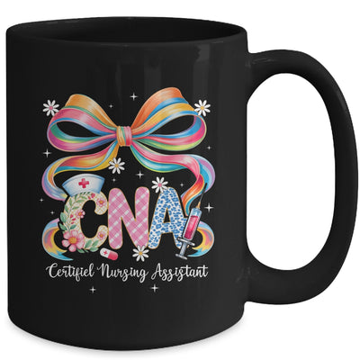 Coquette Floral CNA Certified Nursing Assistant Nurse Women Mug | siriusteestore