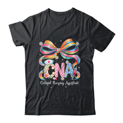 Coquette Floral CNA Certified Nursing Assistant Nurse Women Shirt & Tank Top | siriusteestore