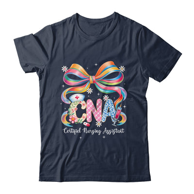 Coquette Floral CNA Certified Nursing Assistant Nurse Women Shirt & Tank Top | siriusteestore