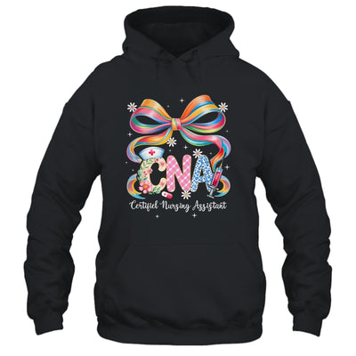 Coquette Floral CNA Certified Nursing Assistant Nurse Women Shirt & Tank Top | siriusteestore