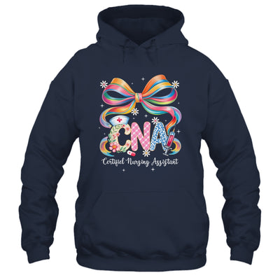 Coquette Floral CNA Certified Nursing Assistant Nurse Women Shirt & Tank Top | siriusteestore