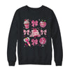 Coquette Pink Bow Ribbons Book Teacher Valentines  Women Shirt & Sweatshirt | siriusteestore