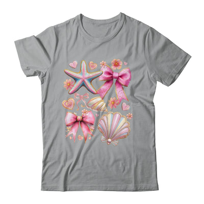 Coquette Seashell Starfish Preppy Coastal Summer Vibes Beach Shirt & Tank Top | siriusteestore