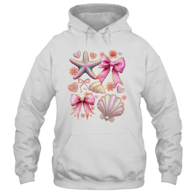 Coquette Seashell Starfish Preppy Coastal Summer Vibes Beach Shirt & Tank Top | siriusteestore