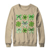 Coquette St Patricks Day Bow Irish Shamrock Lucky Clover Shirt & Sweatshirt | siriusteestore