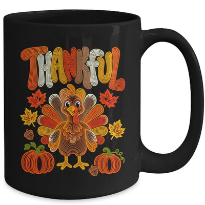Coquette Thankful Thanksgiving Turkey Fall Autumn Season Mug | siriusteestore