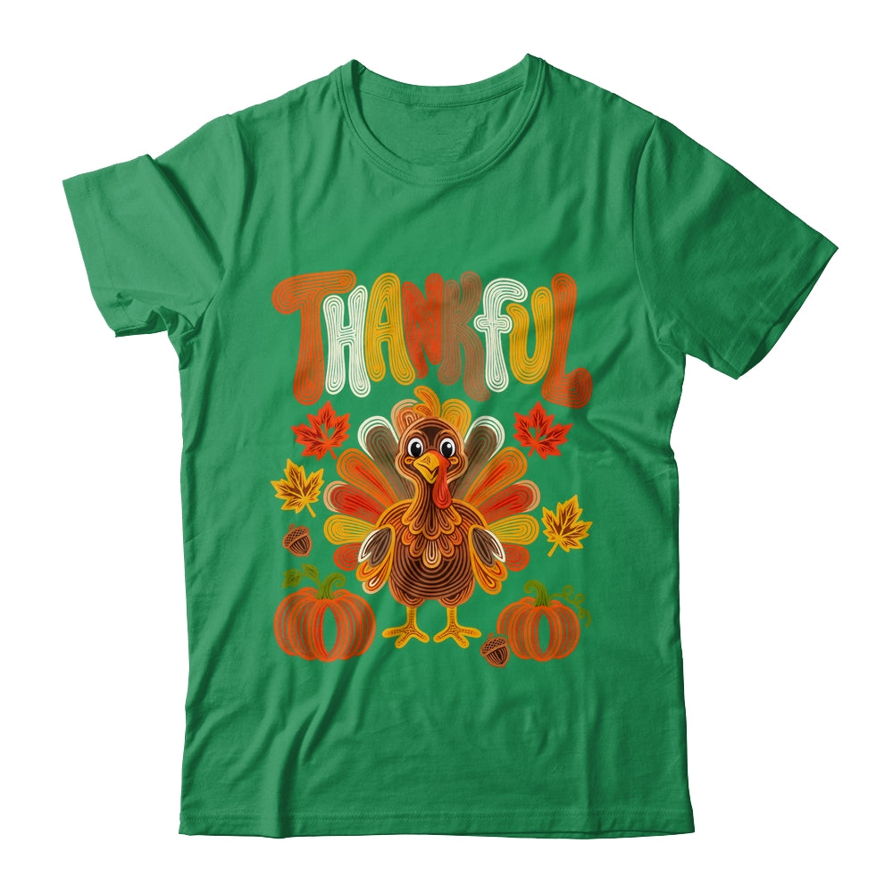 Coquette Thankful Thanksgiving Turkey Fall Autumn Season Shirt & Sweatshirt | siriusteestore