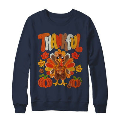 Coquette Thankful Thanksgiving Turkey Fall Autumn Season Shirt & Sweatshirt | siriusteestore