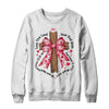 Coquette Valentine Jesus Valentine Bow Bible Verse Valentine Shirt & Sweatshirt | siriusteestore