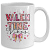 Coquette Valentine Vibes Cute Valentine Day Design Women Mug | siriusteestore