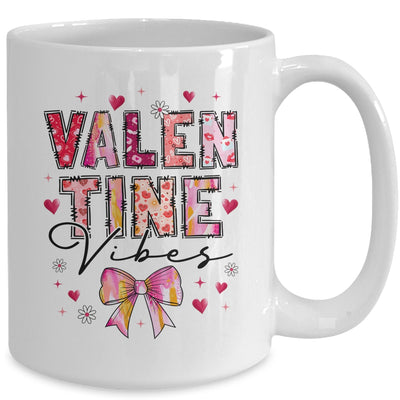 Coquette Valentine Vibes Cute Valentine Day Design Women Mug | siriusteestore