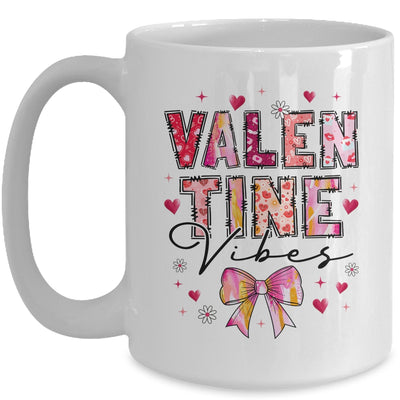 Coquette Valentine Vibes Cute Valentine Day Design Women Mug | siriusteestore