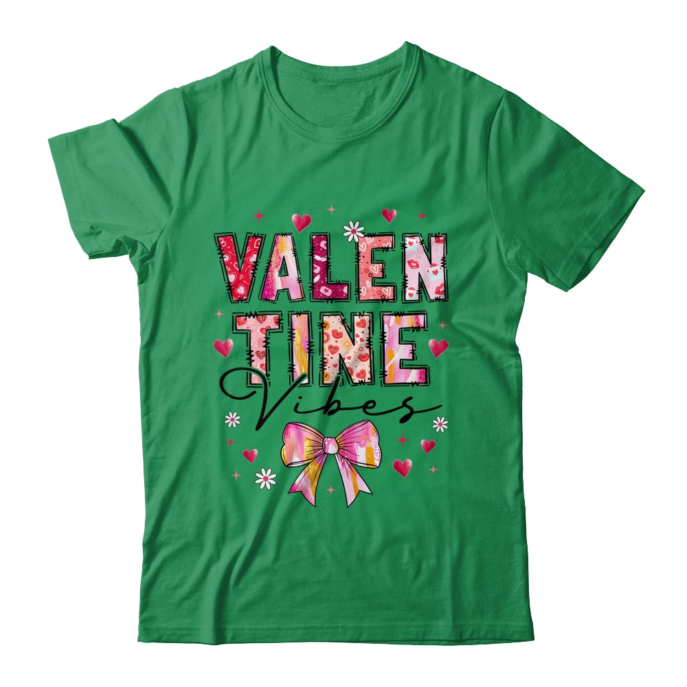 Coquette Valentine Vibes Cute Valentine Day Design Women Shirt & Sweatshirt | siriusteestore
