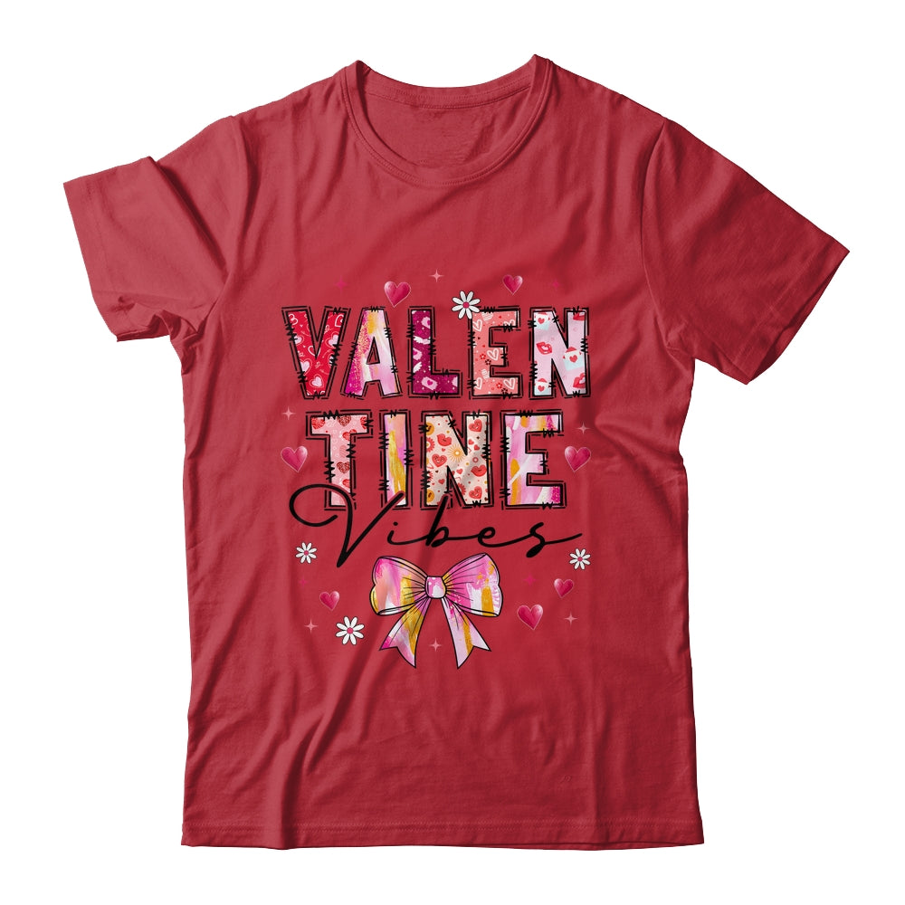 Coquette Valentine Vibes Cute Valentine Day Design Women Shirt & Sweatshirt | siriusteestore