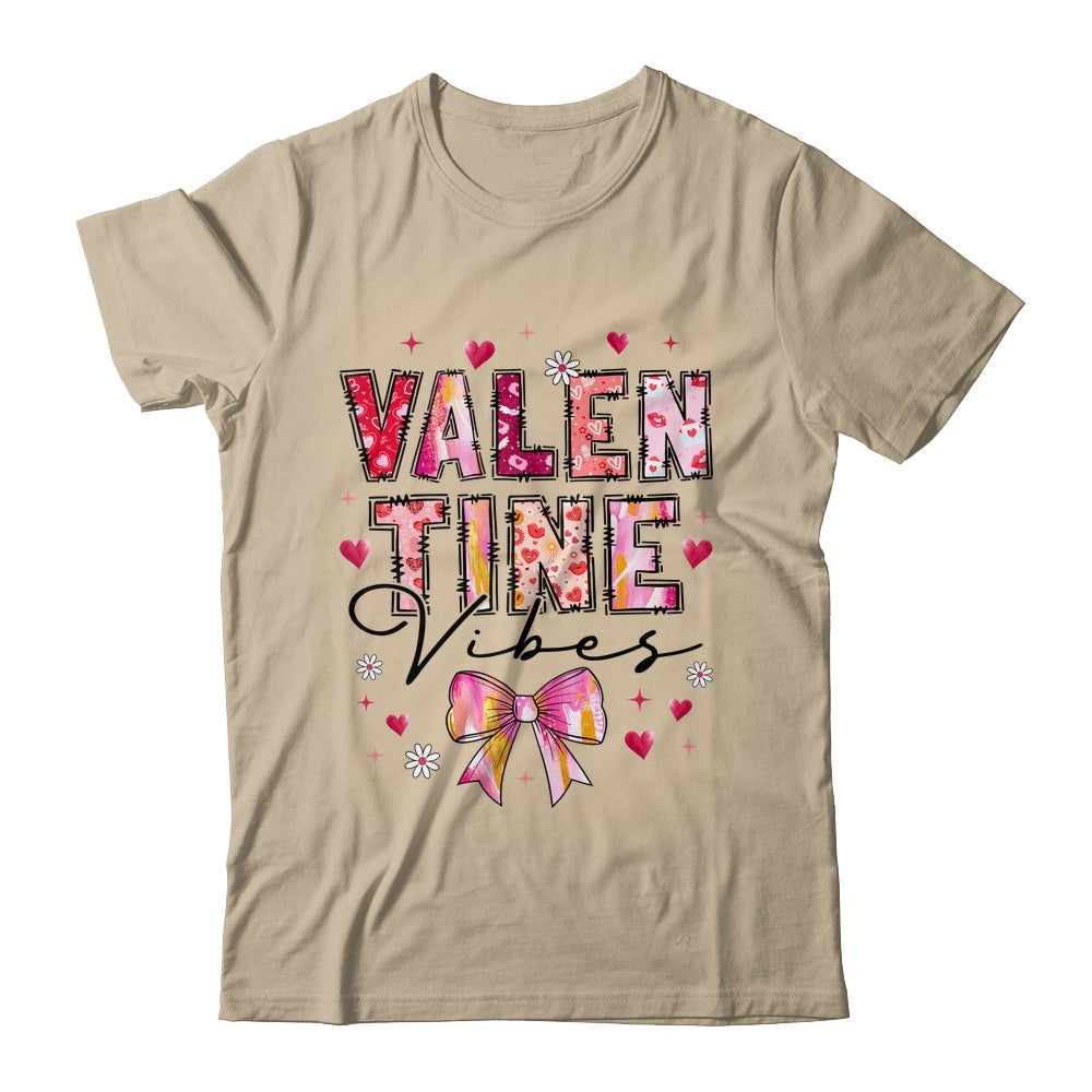Coquette Valentine Vibes Cute Valentine Day Design Women Shirt & Sweatshirt | siriusteestore