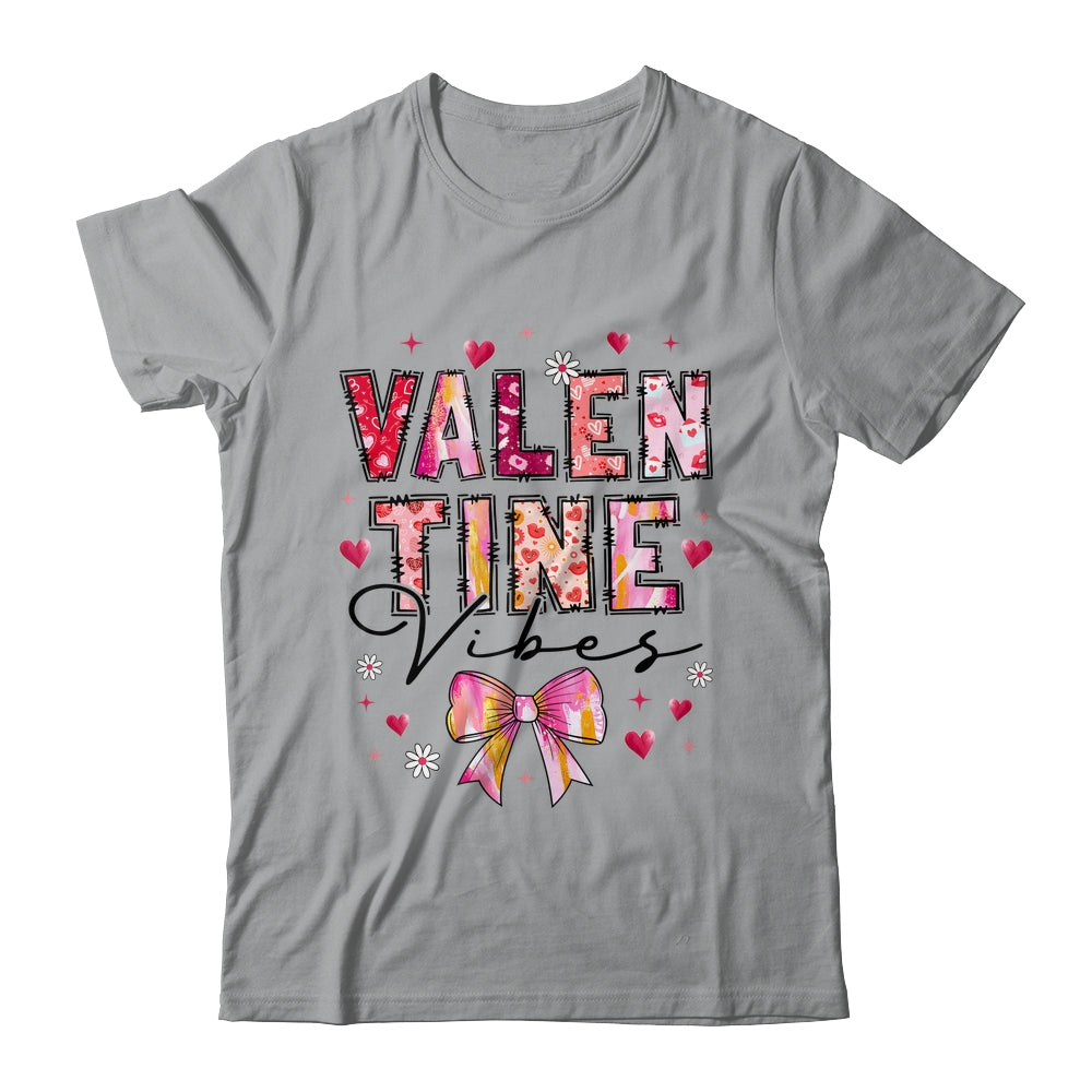 Coquette Valentine Vibes Cute Valentine Day Design Women Shirt & Sweatshirt | siriusteestore